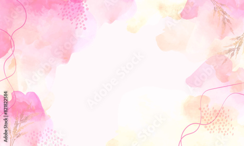 Hand painted watercolor abstract watercolor background