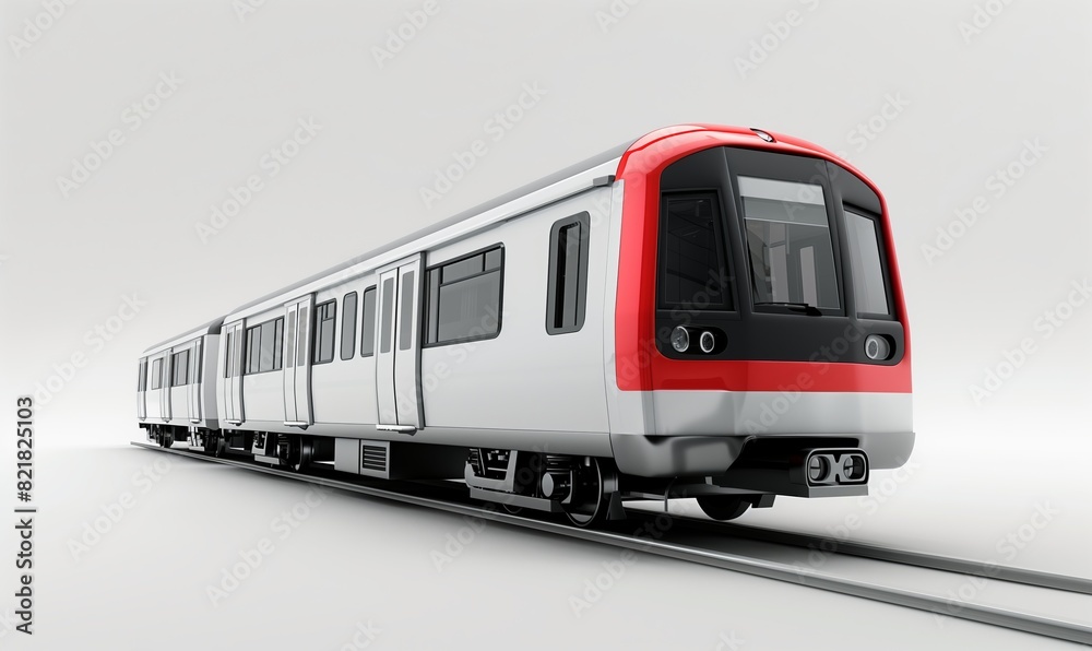 Treno, Metropolitana, Vagone. Su sfondo bianco. Treno, Metropolitana, Vagone. Su sfondo bianco.