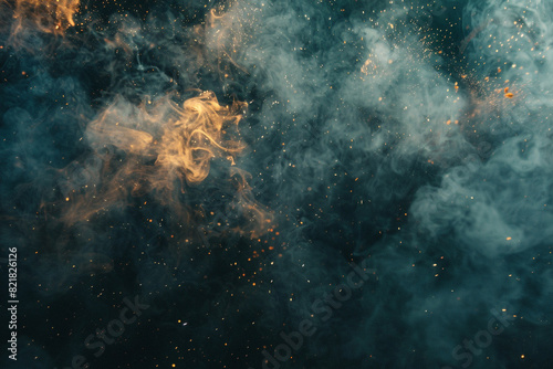 Smoke and Dust Effect Overlays Artistic Elements for Digital Photography and Design Abstract, Light, Hazy Textures, and Floating Particles for Mysterious Effects 