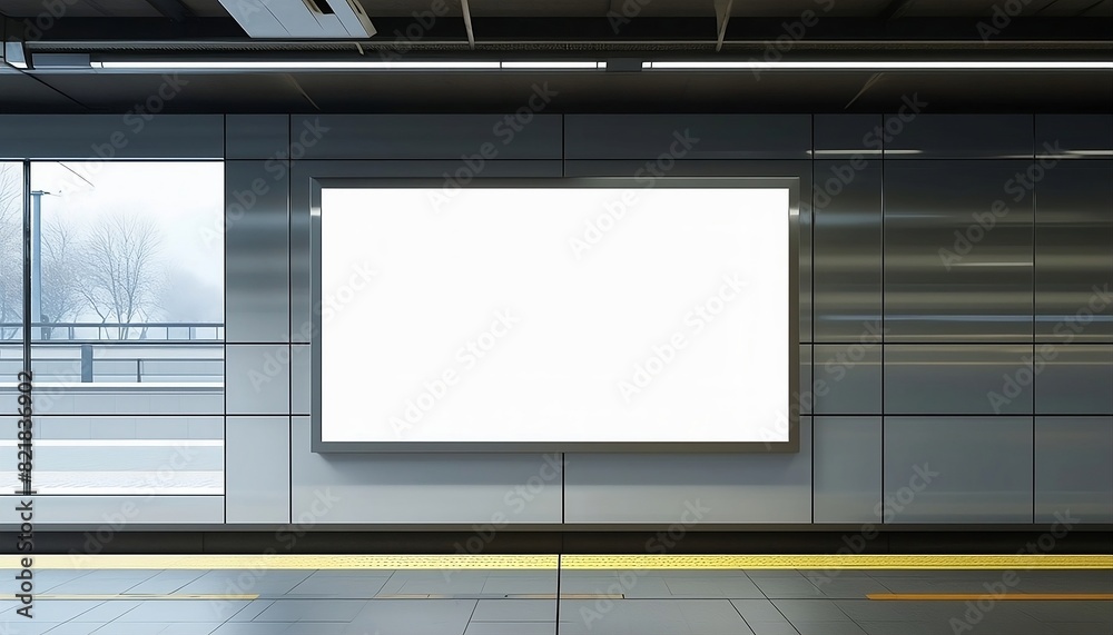 White screen on the railway White screen on the railway