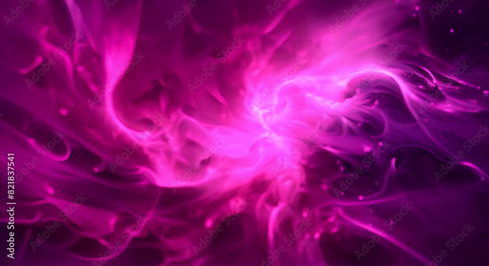 3D animated abstract pink fractal light background 3D animated abstract pink fractal light background