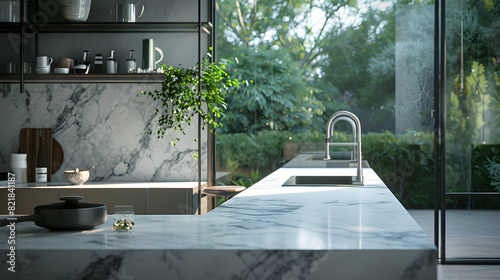Marble Kitchen Counters