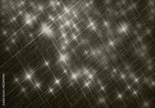 stars pattern. black and white background