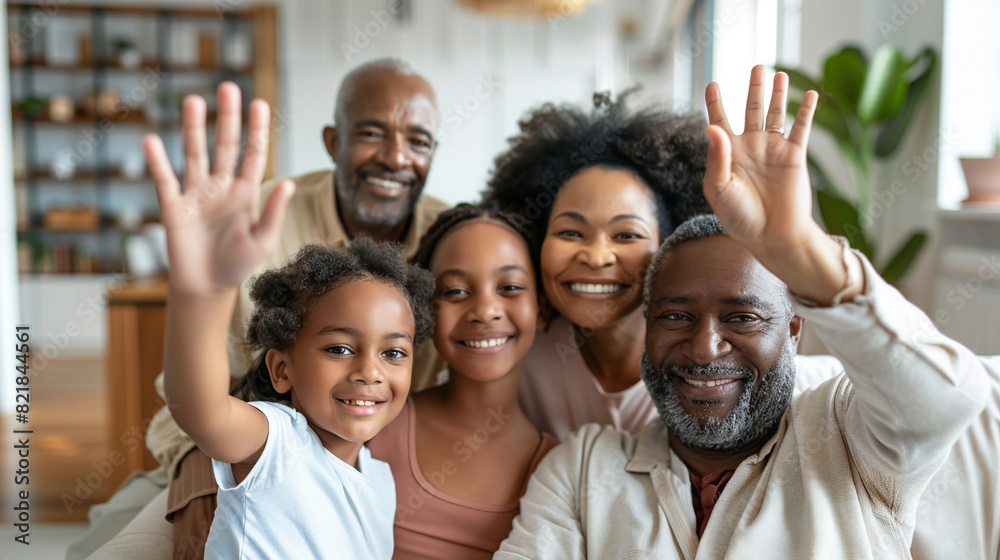 Obraz premium Portrait of happy family. 