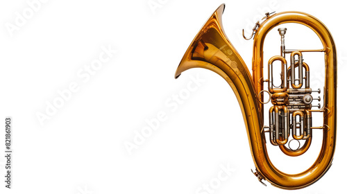 Baritone Horn On Transparent Background