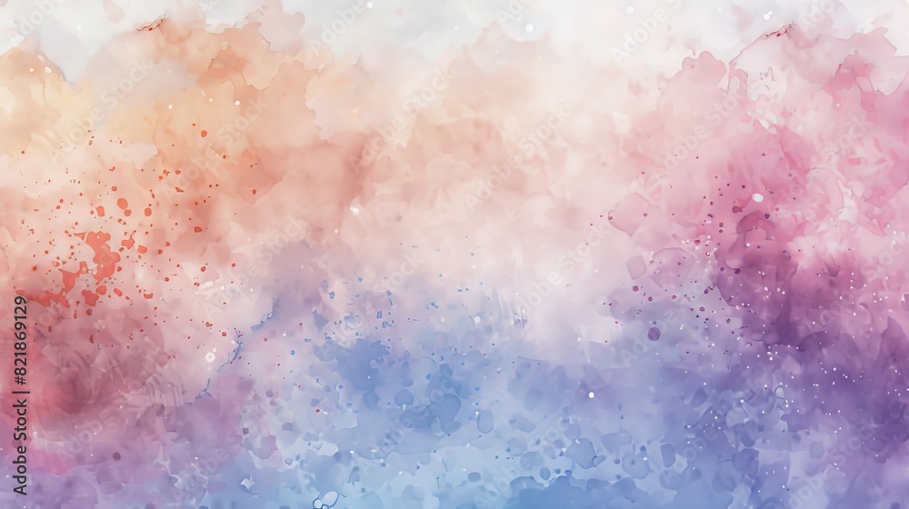 Fototapeta premium Abstract background mimicking watercolor splashes with soft colors
