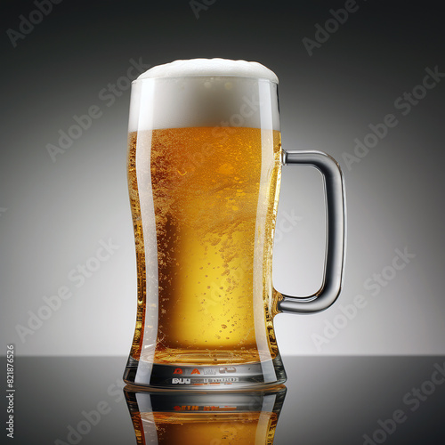 leckeres schaumiges Bier im Glas
 photo