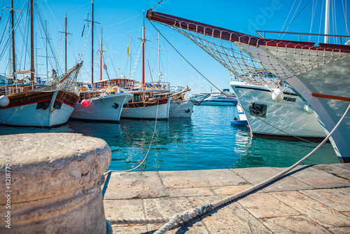 Split town in Croatia photo