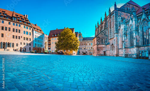 Lorenzer Plaza of Nuremberg photo