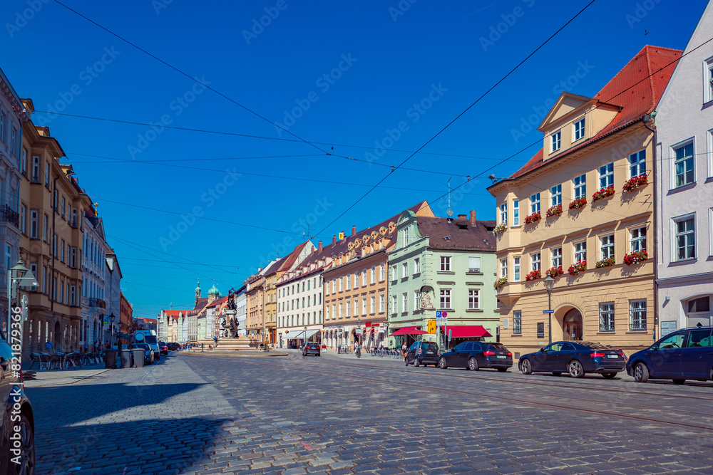 Obraz premium Augsburg town in Bavaria