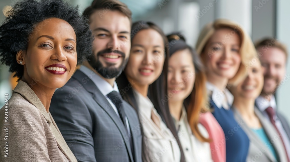 Workplace diversity and inclusion in recruitment. Employees and HR professionals. Diverse group of employees. Multicultural collaboration Workplace diversity and inclusion in recruitment. Employees and HR professionals. Diverse group of employees. Multicultural collaboration