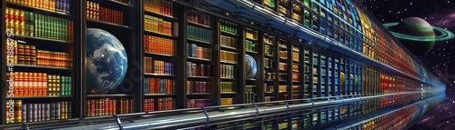 The library is a place to store and access information.