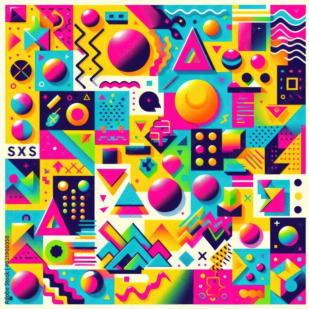 Back to the Past: Retro Abstract