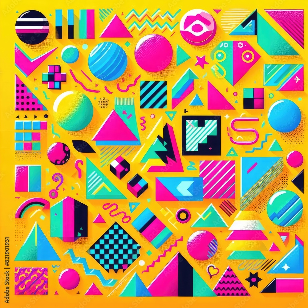 Back to the Past: Retro Abstract Back to the Past: Retro Abstract