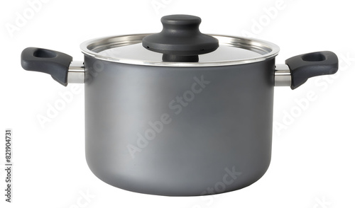 Beautiful kitchen pot isolated over white background. A necessary item for every kitchen