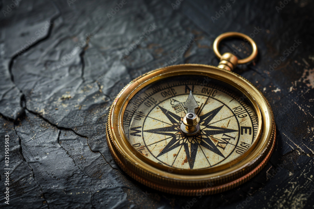 The Leadership Compass, A compass with leadership qualities instead of directions, guiding the way in business strategy The Leadership Compass, A compass with leadership qualities instead of directions, guiding the way in business strategy