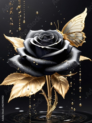 black rose