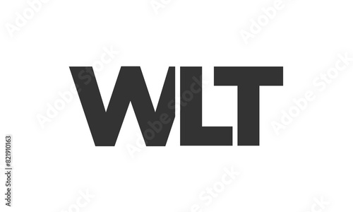 WLT logo design template with strong and modern bold text. Initial based vector logotype featuring simple and minimal typography. Trendy company identity. Free Download WLT logo design template with strong and modern bold text. Initial based vector logotype featuring simple and minimal typography. Trendy company identity. - GFXLoad