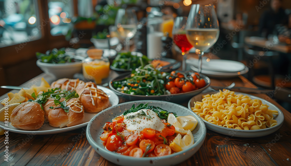 Fototapeta premium food background