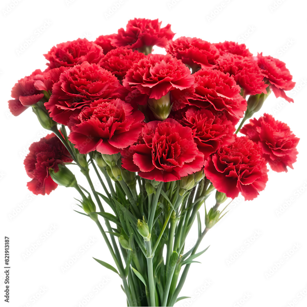 bouquet of red carnations transparent background bouquet of red carnations transparent background