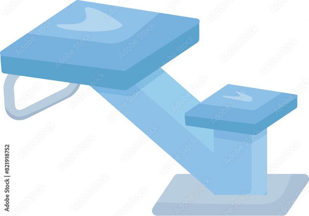 Isometric dental chair vector graphic for use in medical and healthcare designs Isometric dental chair vector graphic for use in medical and healthcare designs