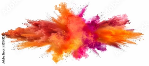 Vibrant paint burst inspires monthly art gathering for creative inspiration and artistic expression photo
