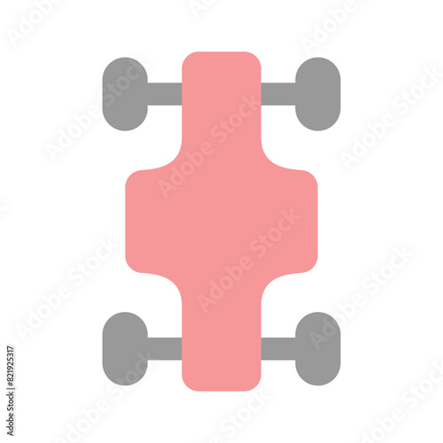 Take a look at carefully crafted icon of racing car, ready to use vector