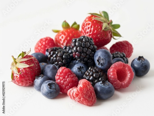 Assortment of fresh berries