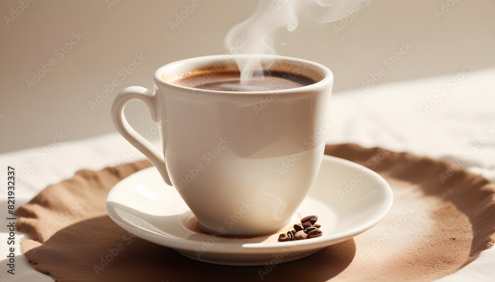 Turkish Coffee on a white background Turkish Coffee on a white background