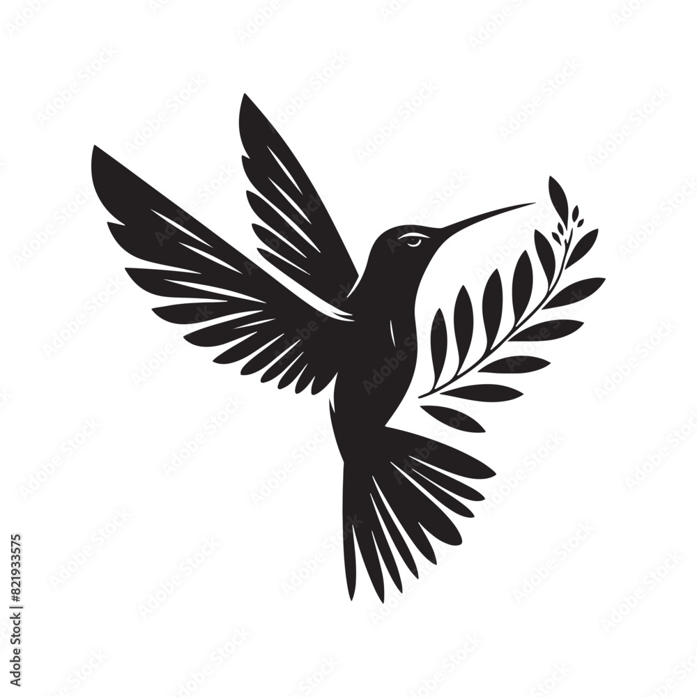 Hummingbird Vector Silhouette: Delicate Black Vector Art Capturing the Grace and Speed of These Tiny Iconic Birds - Hummingbirds Illustration. Hummingbird Vector Silhouette: Delicate Black Vector Art Capturing the Grace and Speed of These Tiny Iconic Birds - Hummingbirds Illustration.