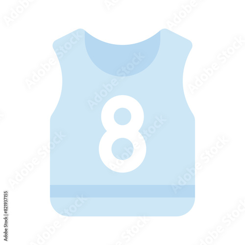 Take a look at this amazing icon of sports shirt, sportswear vector design