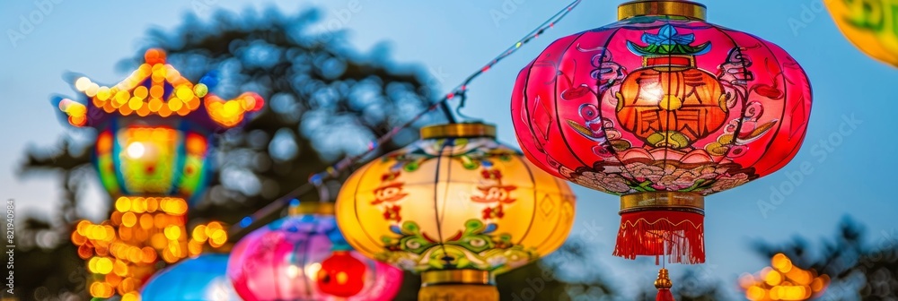 Enchanting mid autumn festival in china  lantern lit streets and mooncake feasts