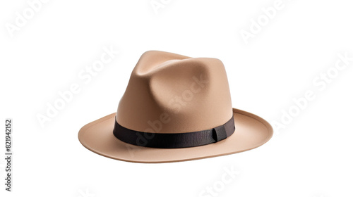 Fedora Hat On Transparent Background photo