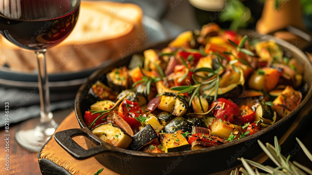 Ratatouille is a classic French dish made with fresh summer vegetables. This recipe is easy to follow and makes a delicious and healthy meal.