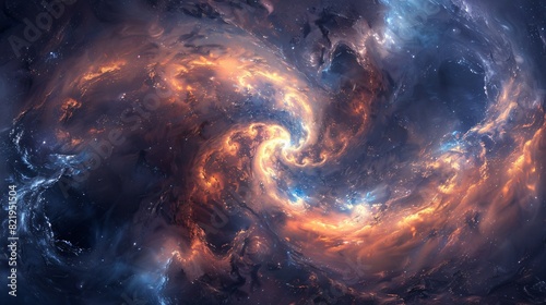 spiral galaxy © Ali Clicks