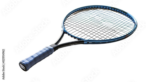 Badminton racket on transparent background © shair