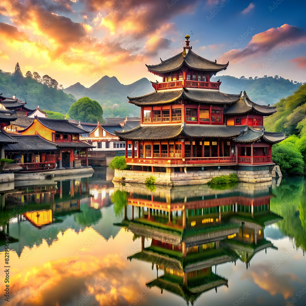 Obraz premium ancient china