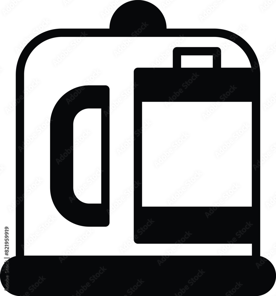 coffee maker icon illustration in line style coffee maker icon illustration in line style