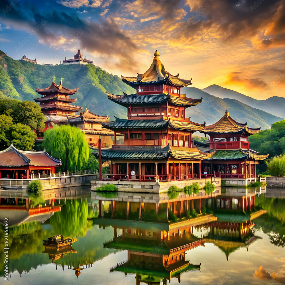 Fototapeta premium ancient china