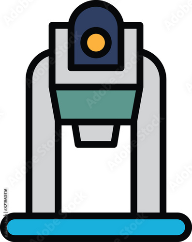 water purifier icon illustration in line style