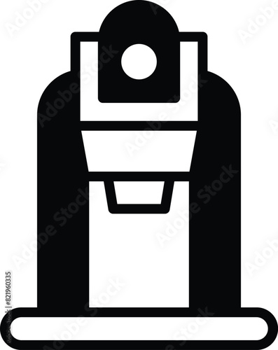 water purifier icon illustration in line style