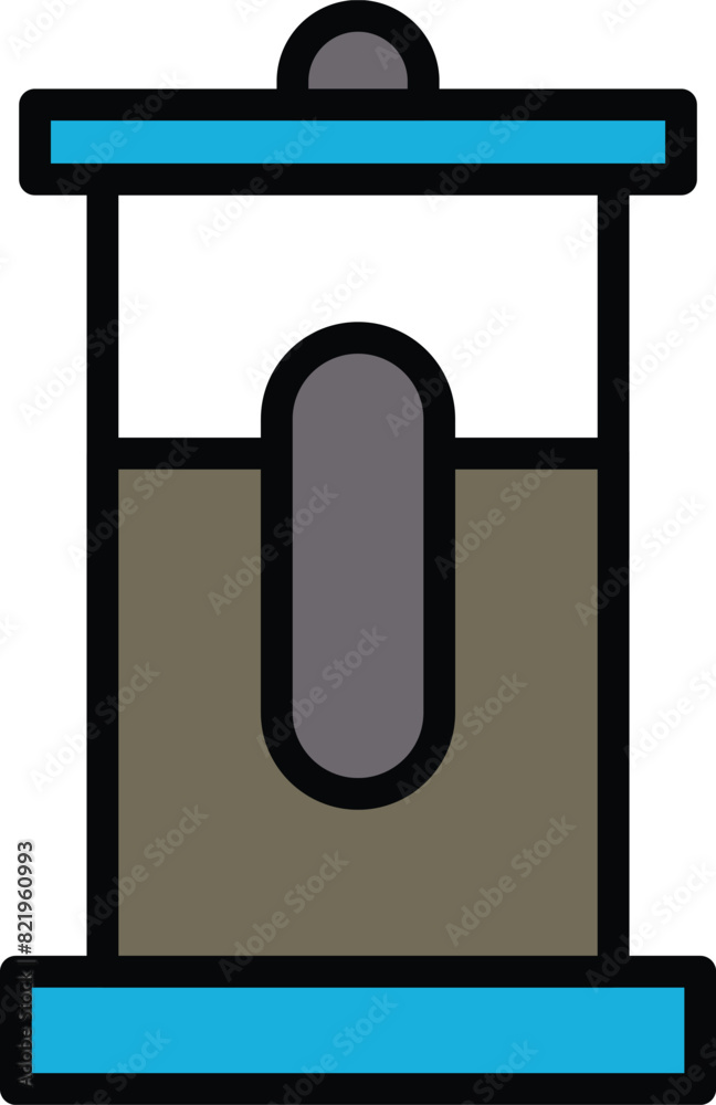 coffee maker icon illustration in line style coffee maker icon illustration in line style