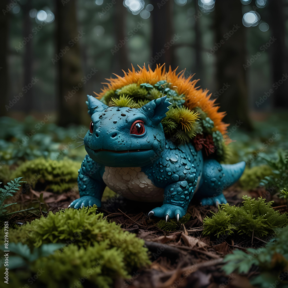A realistic venus creature in a forest of trees Ai generated art A realistic venus creature in a forest of trees Ai generated art