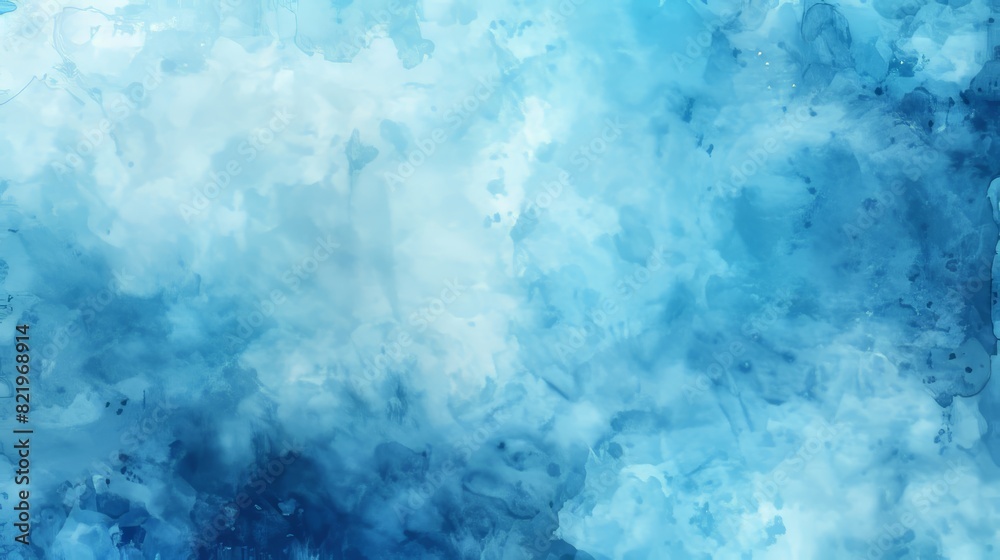 Text or image can be placed on an abstract light blue watercolor background Text or image can be placed on an abstract light blue watercolor background