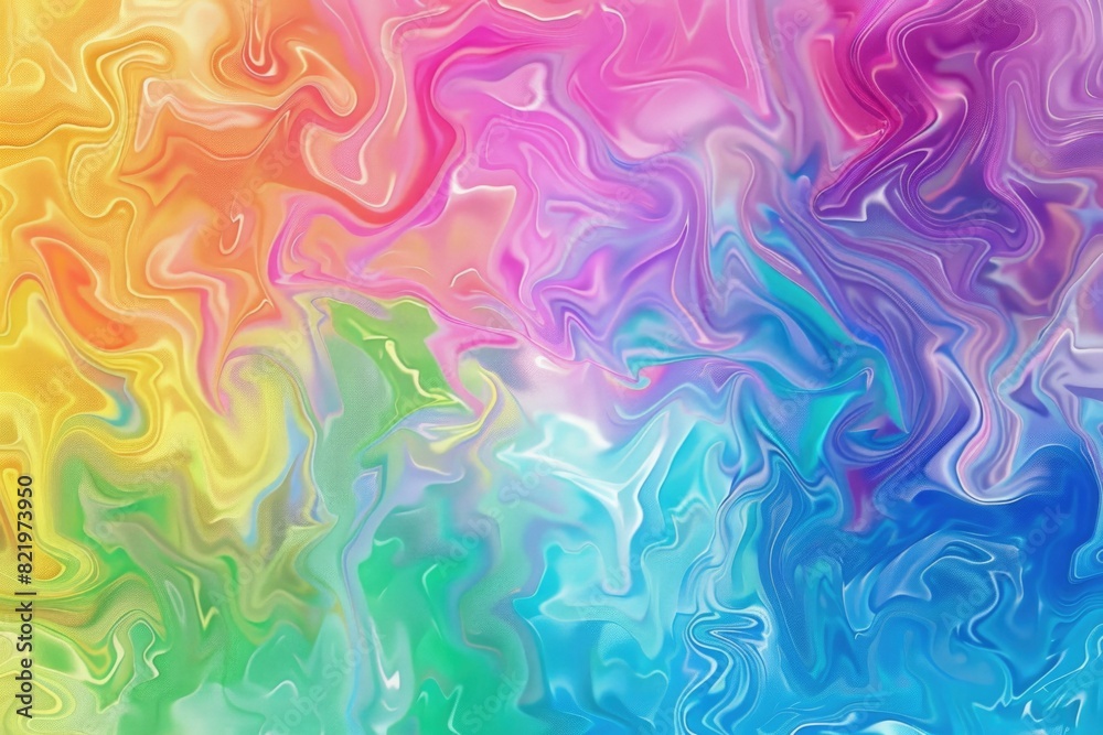 Abstract multicolored swirls background, suitable for various design projects