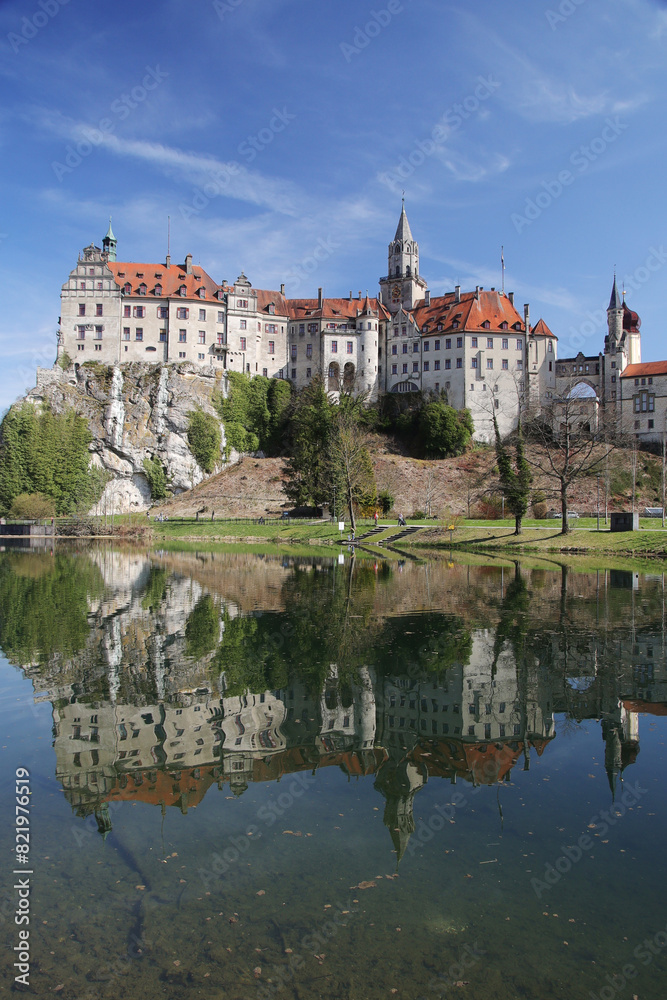 Panorama of Sigmaringen castle, Baden Wuerttemberg, Germany Panorama of Sigmaringen castle, Baden Wuerttemberg, Germany