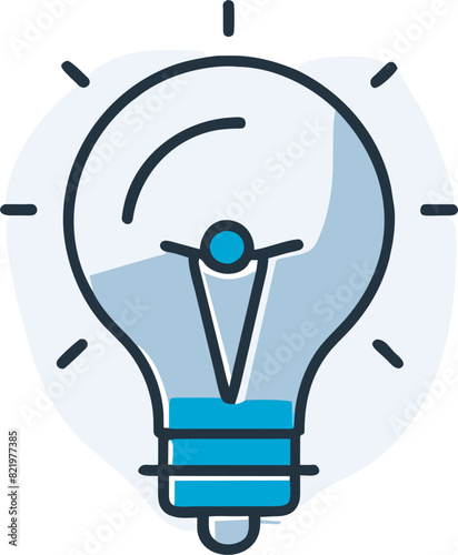 light, icon offset fill