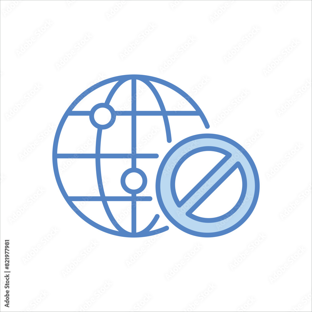 Disconnect Icon editable stock vector icon Disconnect Icon editable stock vector icon