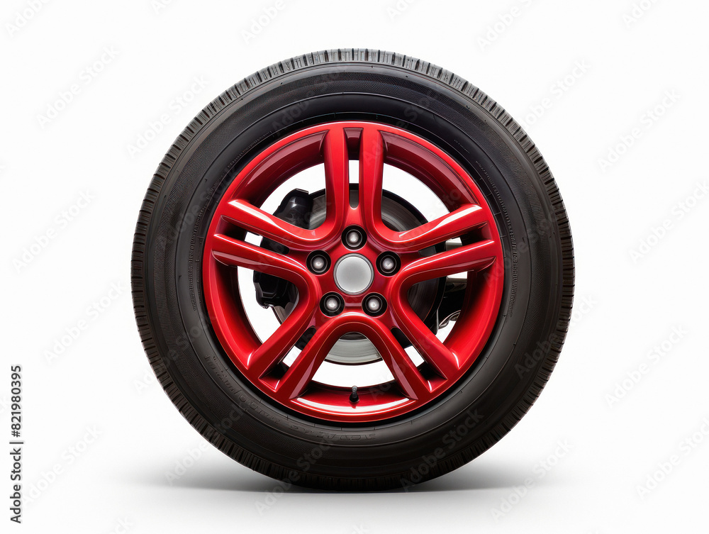 creative car mac wheels on white background creative car mac wheels on white background