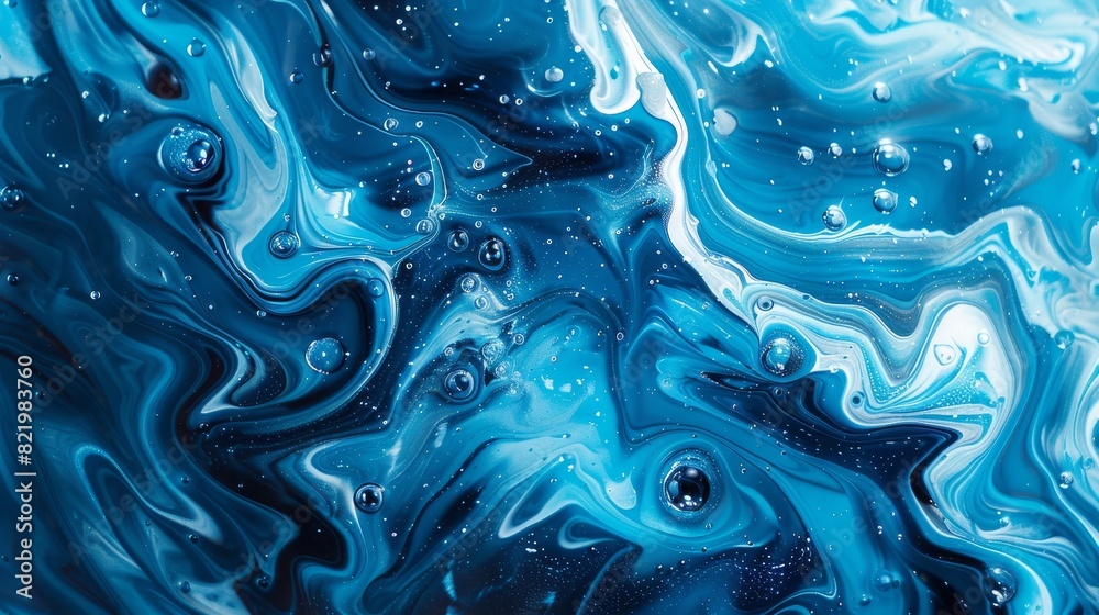Liquid fluid grunge texture with abstract blue paint background. Liquid fluid grunge texture with abstract blue paint background.